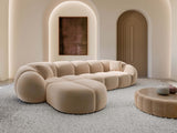 Stoff Ecksofa Valderosa L-Form