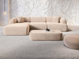 Stoff Ecksofa Monteluna L-Form
