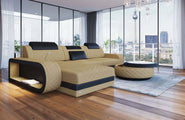 Stoff Ecksofa Berlin L-Form