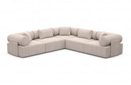 Ecksofa Laguardia L-Form aus Stoff
