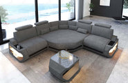 Mini Stoff Ecksofa Asti L-Form