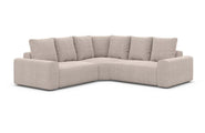 Couch Gomera L-Form in Stoff