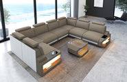 Couchlandschaft Siena U-Form in Stoff