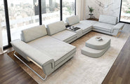 Couchlandschaft Bari U-Form in Stoff
