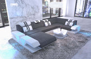 Couchlandschaft Venedig U-Form in Stoff