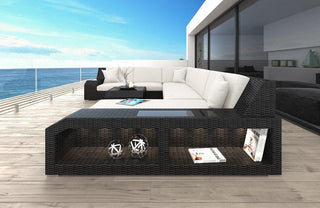 Rattan Sofa Matera XXL – Creme - Bild 2
