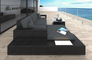 Rattan Sofa Messana L – Grau - Bild 2
