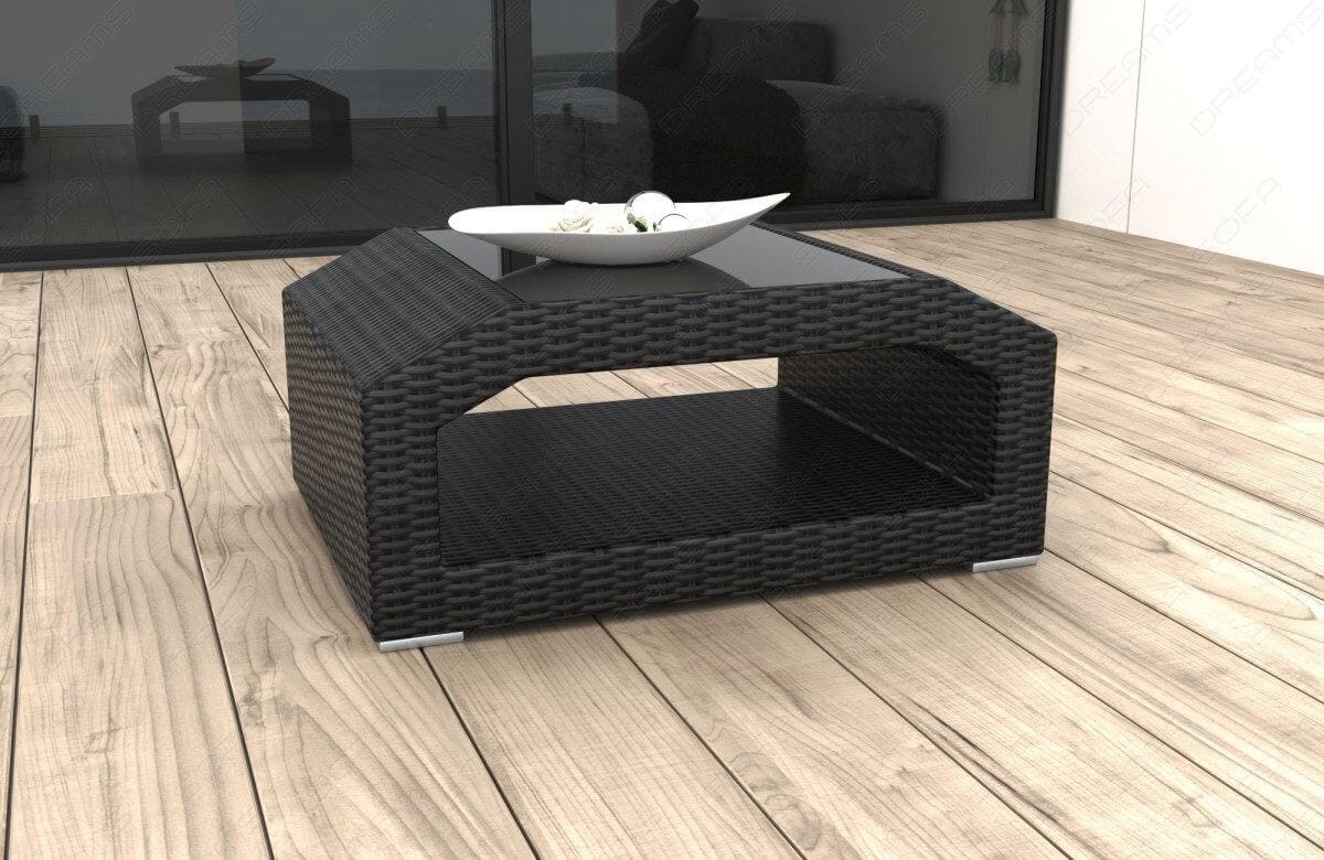 Couchtisch Polyrattan Matera Wetterfest RHF05