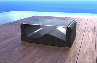 Polyrattan Tisch Wave – Stilvoll und Robust für Garten und Terrasse - Bild 1