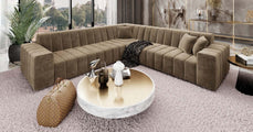 Couch Gran Canaria L-Form in Stoff