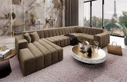 Stoff Wohnlandschaft Gran Canaria U-Form