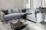 Couch Fürteventura L-Form in Stoff