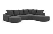 Wohnlandschaft Gomera Lounge U-Form aus Stoff