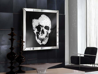 Designer Wandbild Skull – Modernes Kunstwerk für Wohnzimmer - Bild 1