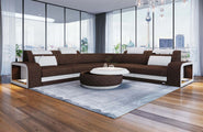 Stoff Ecksofa Foggia L-Form