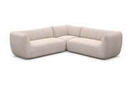 Couch Madrid L-Form in Stoff