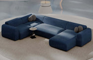Stoff Wohnlandschaft Cortegada U-Form