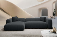 Couch Alcudia L-Form in Stoff
