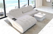 Ecksofa Elegante L-Form aus Stoff