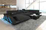 Couchlandschaft Apollonia U-Form in Stoff