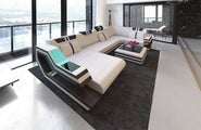 Couchlandschaft Ravenna U-Form in Stoff