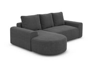 Couch Gomera L-Form in Stoff Kurz