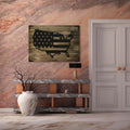 Wandbild Holz Usa Patriotic