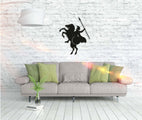 Wandbild Pferd Spartan Starke