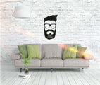 Wandbild Beard Answer