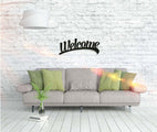 Wandbild Welcome