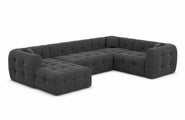Couchlandschaft Sevilla U-Form in Stoff
