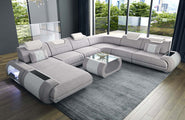 XXL Stoff Wohnlandschaft Rimini U-Form