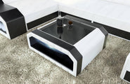 Couchtisch Matera in Leder