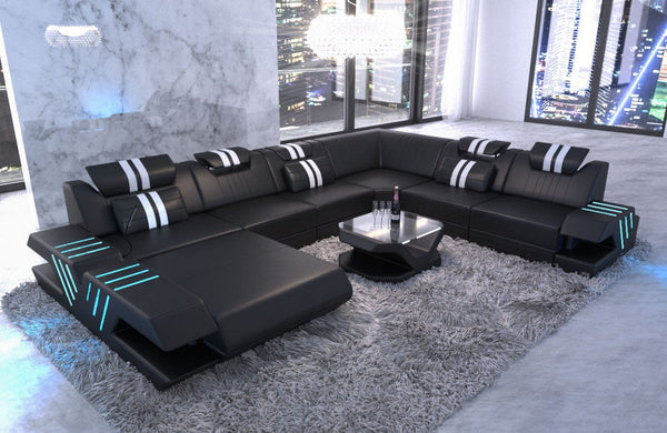 Sofa in XXL U-Form
